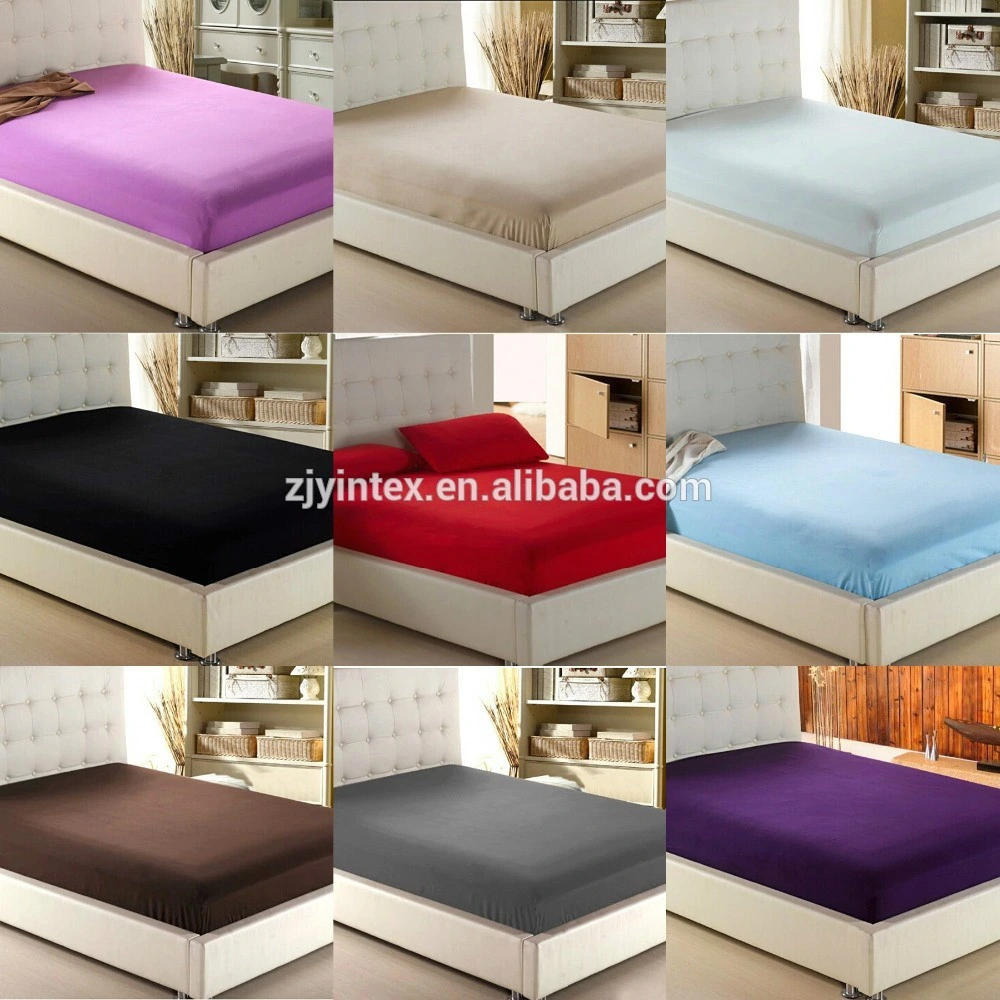 1800 Thread Count Wholesale Microfiber Bed Sheet Sets Fitted Bed Sheets