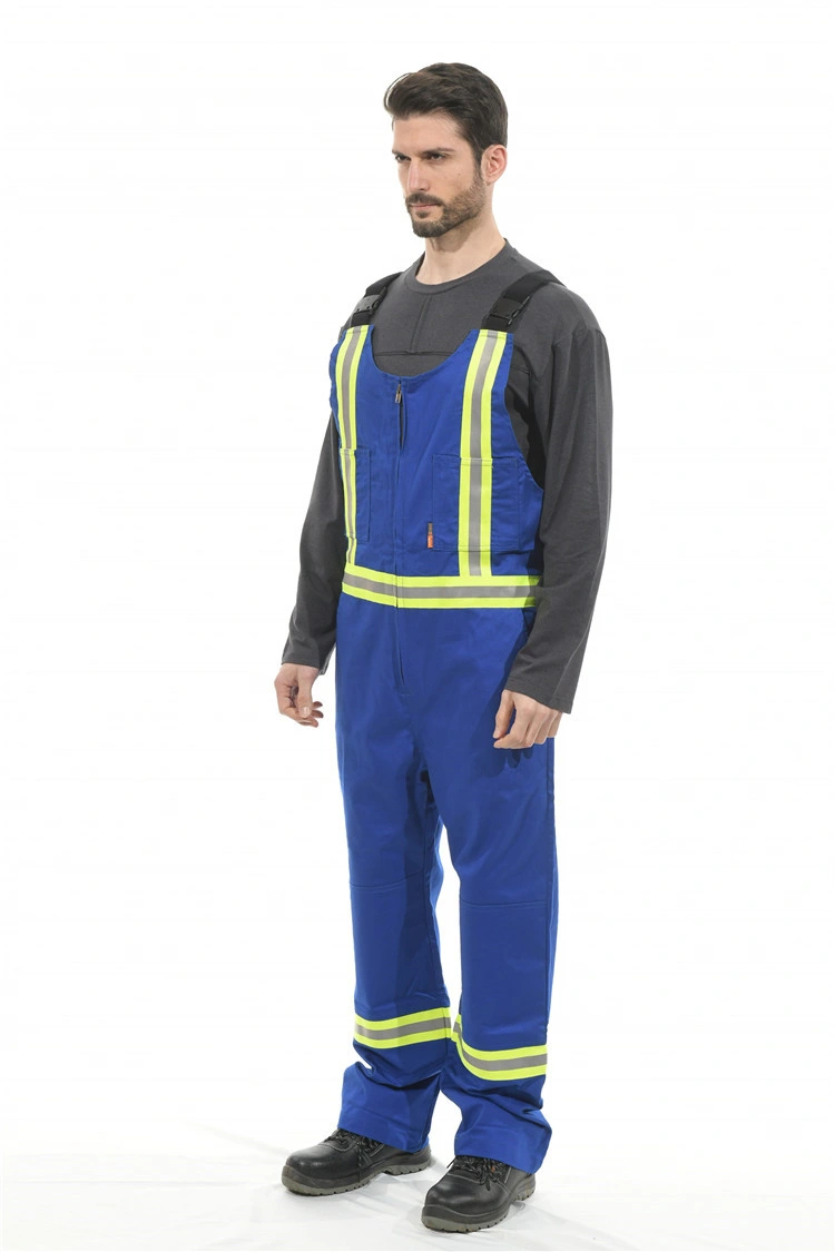 Wholesale Hi-Vis Outdoor High Quality Bib Pants Industrial Work Uniform Suits