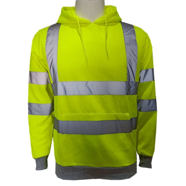 Durable Warm Keep Traffic Administration Workwear Reflective Hoodies with Reflective