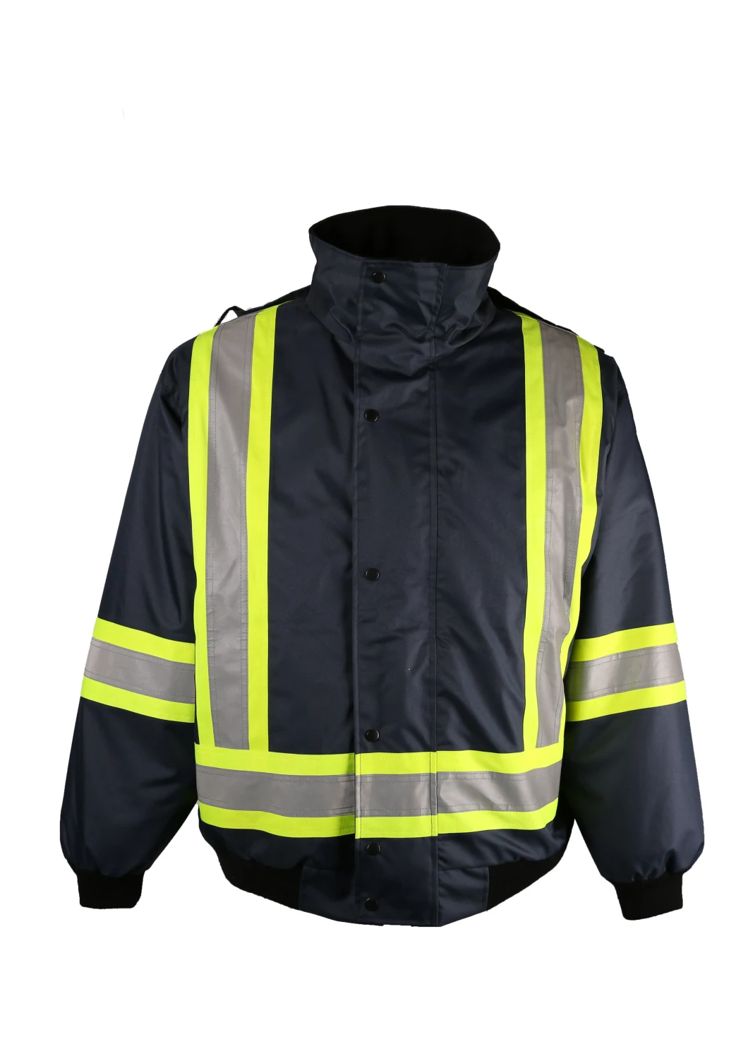 Hi-Vis Class 3 Waterproof 3-in-1 Thermal Bomber Jacket Uniform Parka