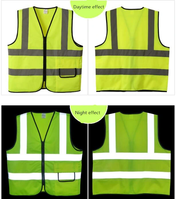 Reflective Vest Reflective Cycling Wear Reflective Traffic Sanitation Reflective Clothing Construction Safety Vest