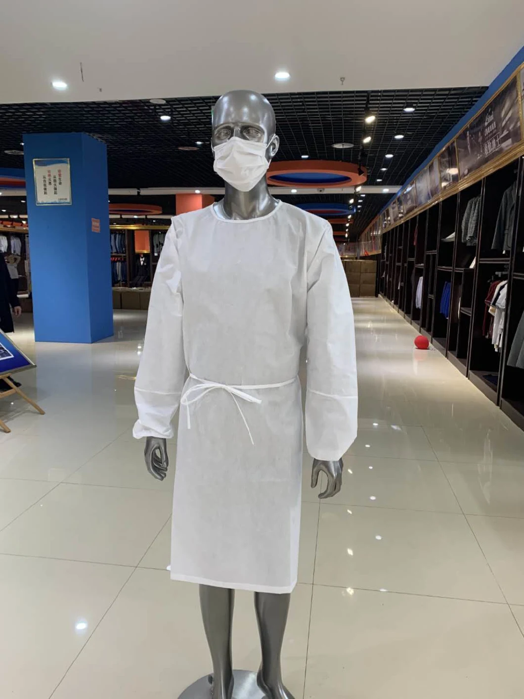 Hot Sale PPE Equipment Personal Disposable Suit Single Use SMS PPE Clothing Gown PPE Suit