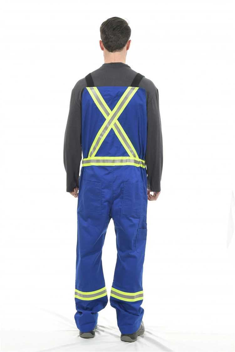 Wholesale Hi-Vis Outdoor High Quality Bib Pants Industrial Work Uniform Suits