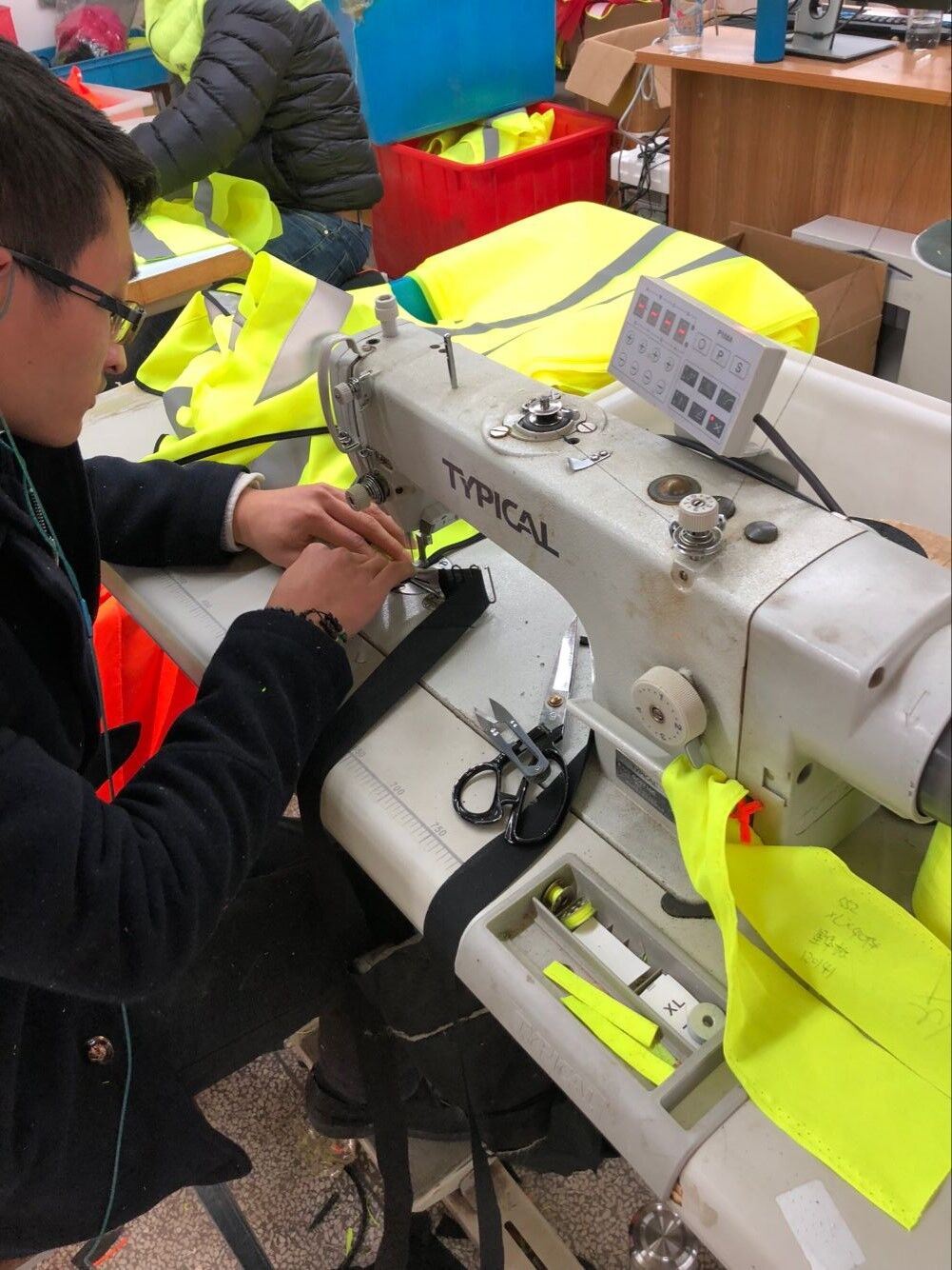 Safety Construction Vest for Reflective Gear Hi Vis Workwear