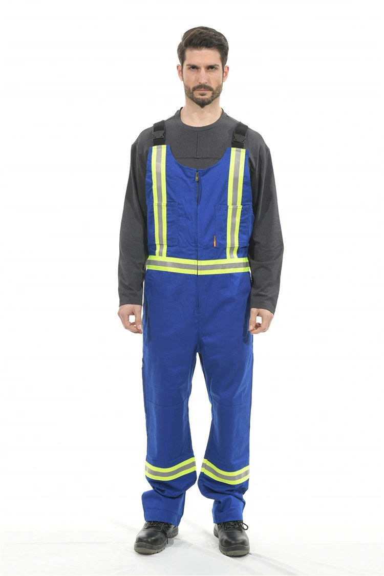 Wholesale Hi-Vis Outdoor High Quality Bib Pants Industrial Work Uniform Suits