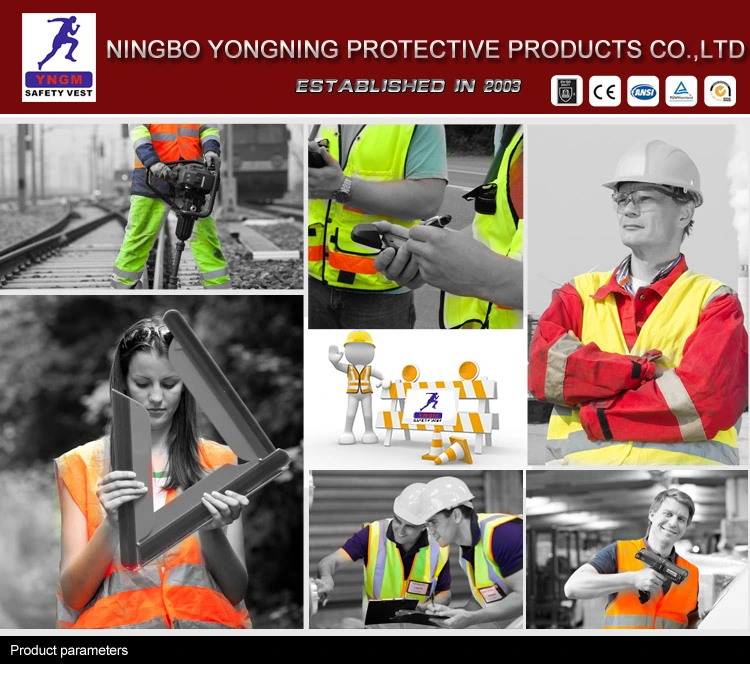 High Vis Vest/Safety Wear/Reflective Workwear/Clothes/Jacket/Vest with Reflective Tape