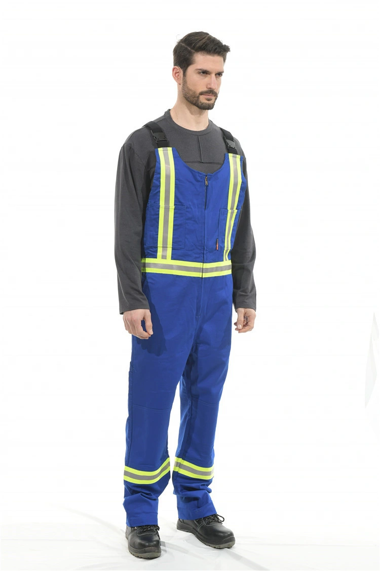 Wholesale Hi-Vis Outdoor High Quality Bib Pants Industrial Work Uniform Suits