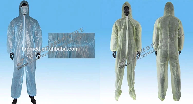 Hot Sale Nonwoven Disposable Coverall, Microporous Working Safety Coverall