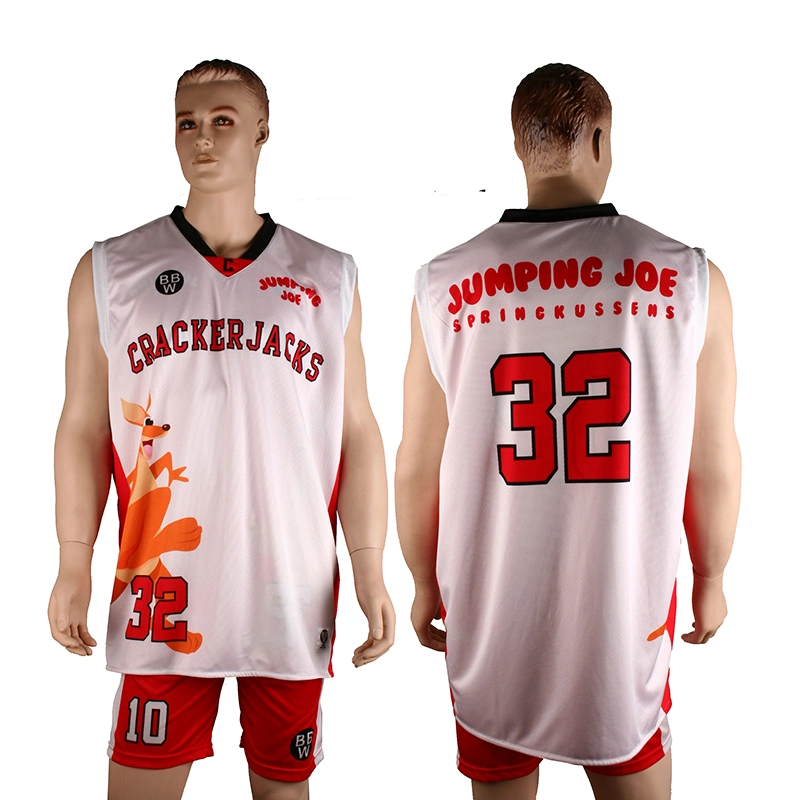 College Basketball Uniform Designs High Quality Custom Cotton Basketball Uniform