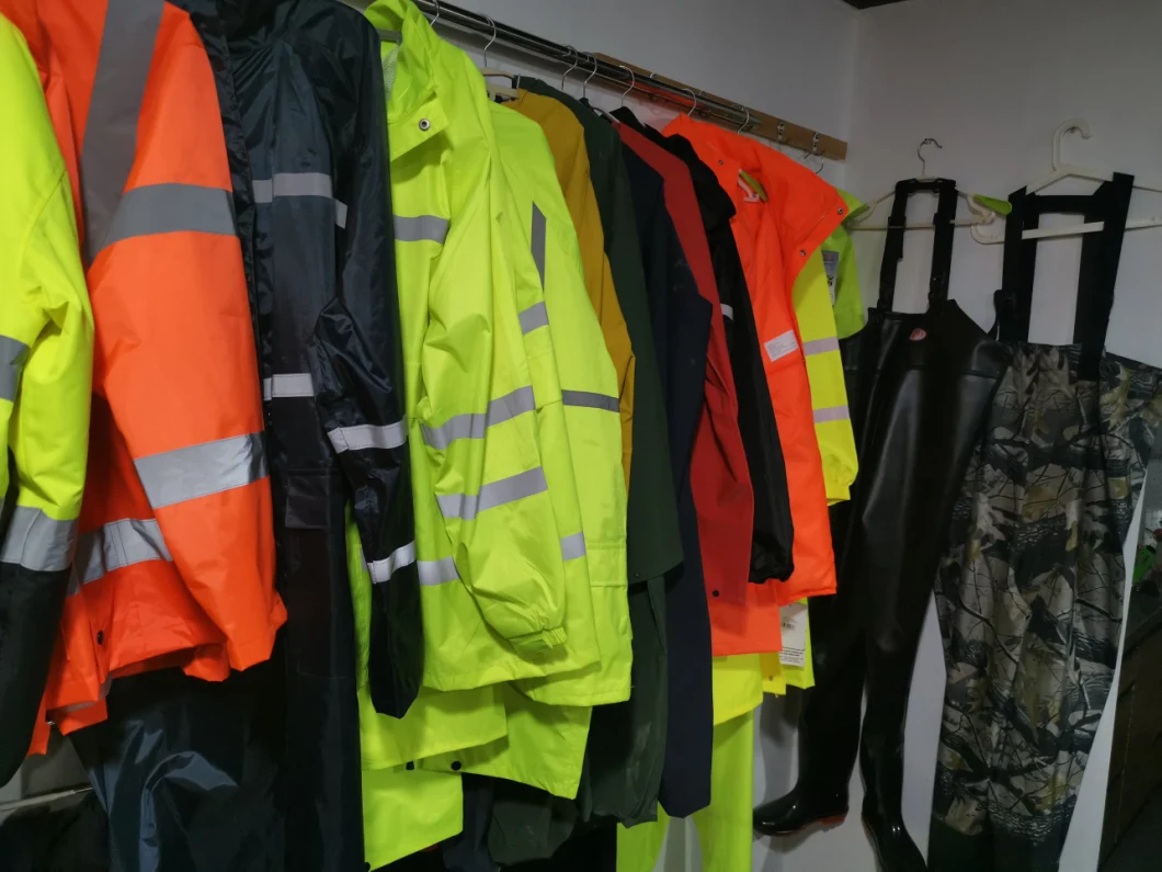 Winter Warm Jacket ANSI Class 3 En470 High Vis Reflective Safety Jacket with Reflective Tapes PPE Jacket