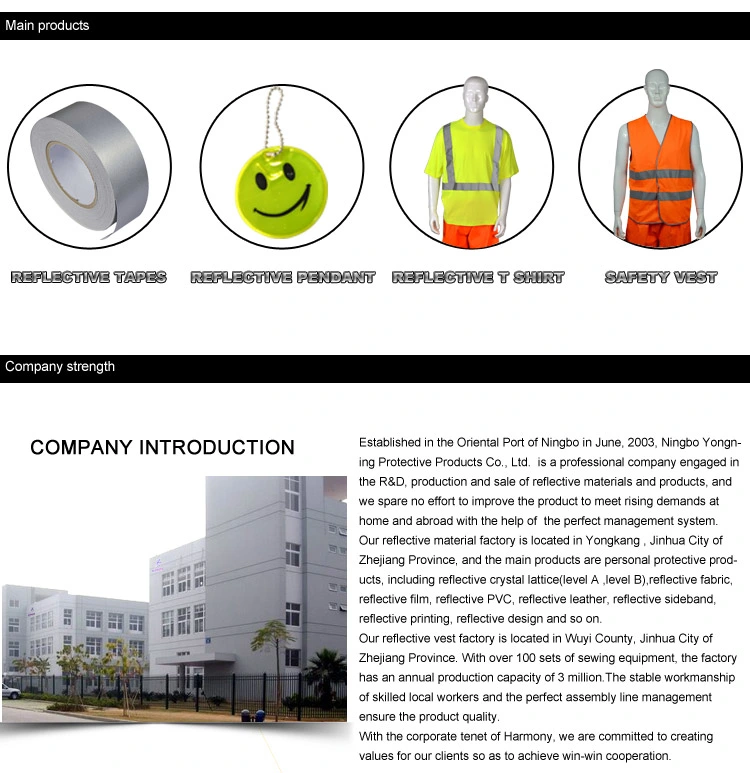 High Vis Vest/Safety Wear/Reflective Workwear/Clothes/Jacket/Vest with Reflective Tape