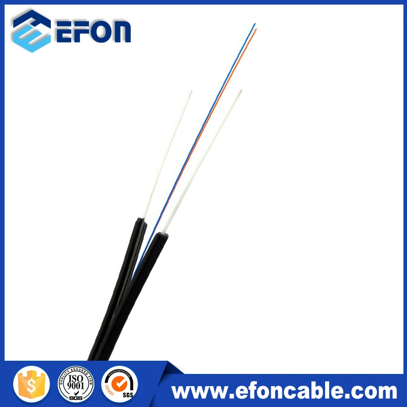 Flame Resistance LSZH Jacket 2core FTTH Cable De Fibra Optica/Indoor Cable