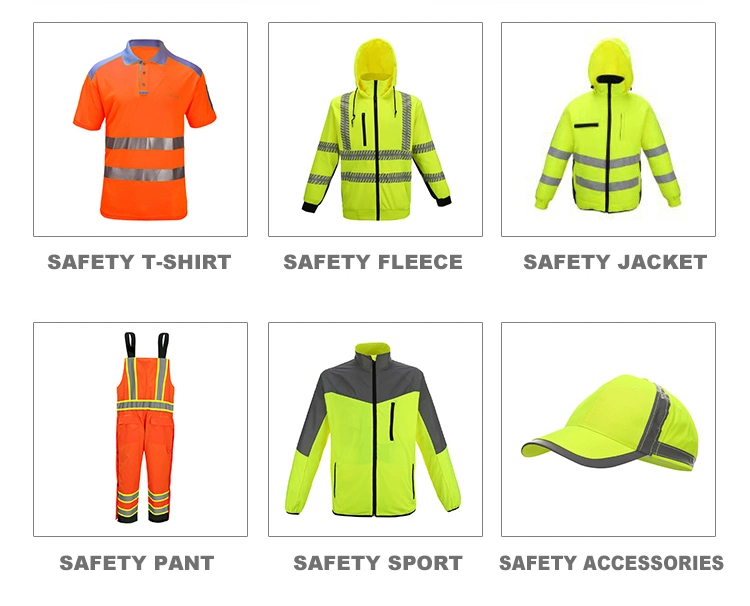 Durable Cheap Price Casual Safety Reflective Jackets with Pockets