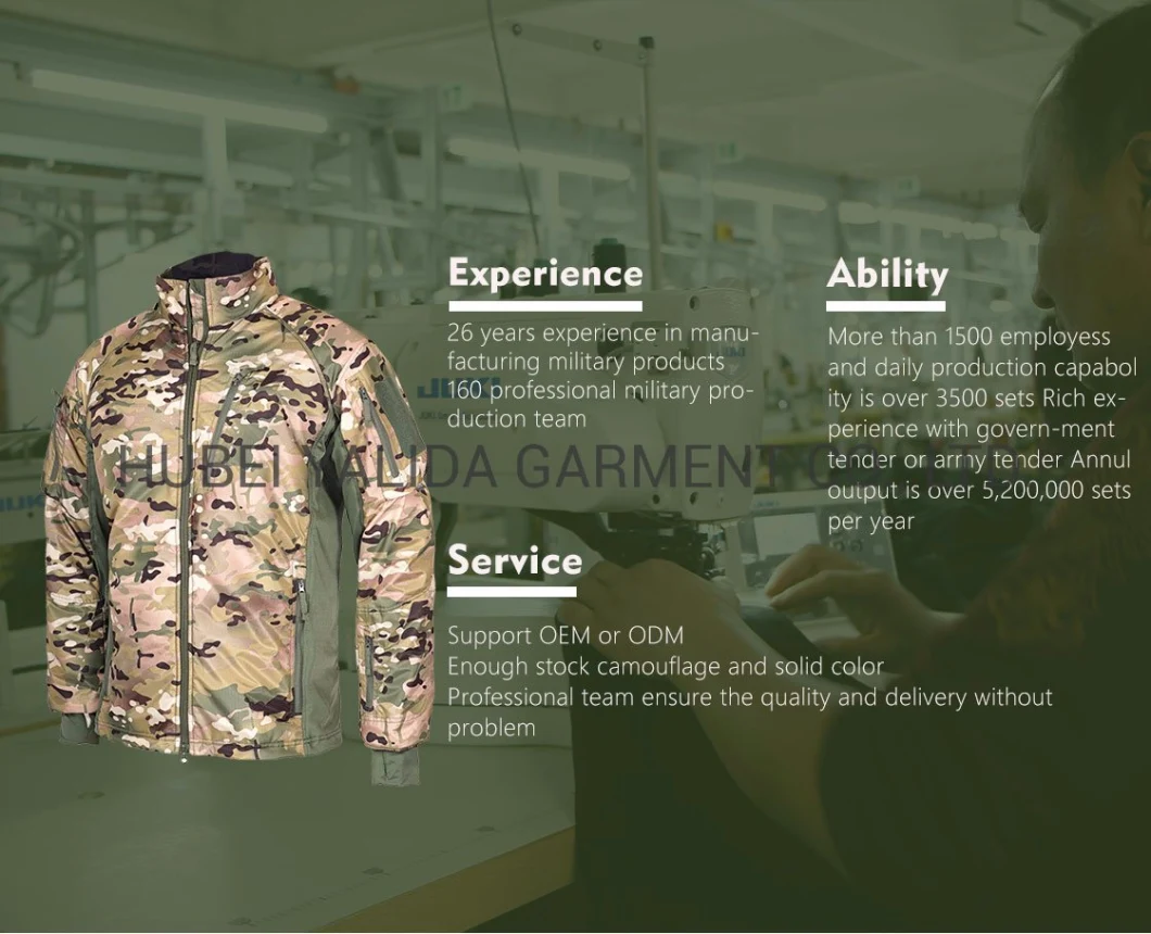 Multi-Cam Outdoor Cheaper Softshell Jacket Hunting Man Softshell Jaket