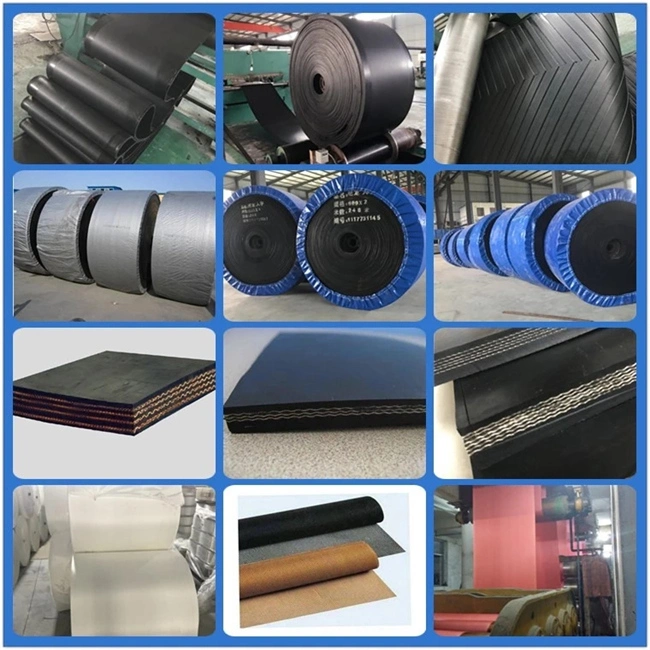 10MPa-24MPa Ep100-Ep400 Fabric Polyester Rubber Conveyor Belt