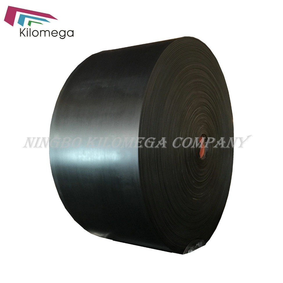 Rough Top Ep Fabric Chevron Cleated Pattern Rubber Conveyor Belt