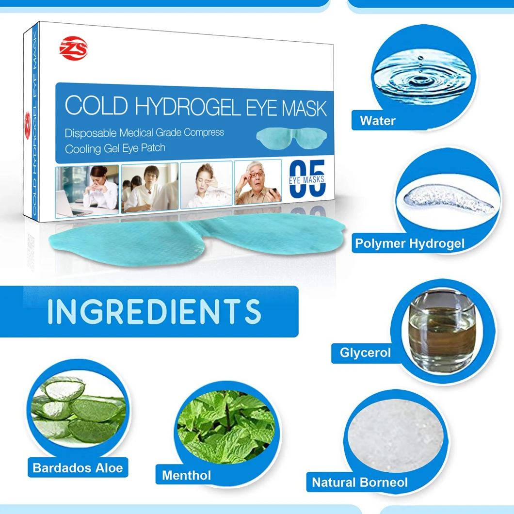 High Quality Cold Gel Eye Mask Soft Eye Care Comfortable