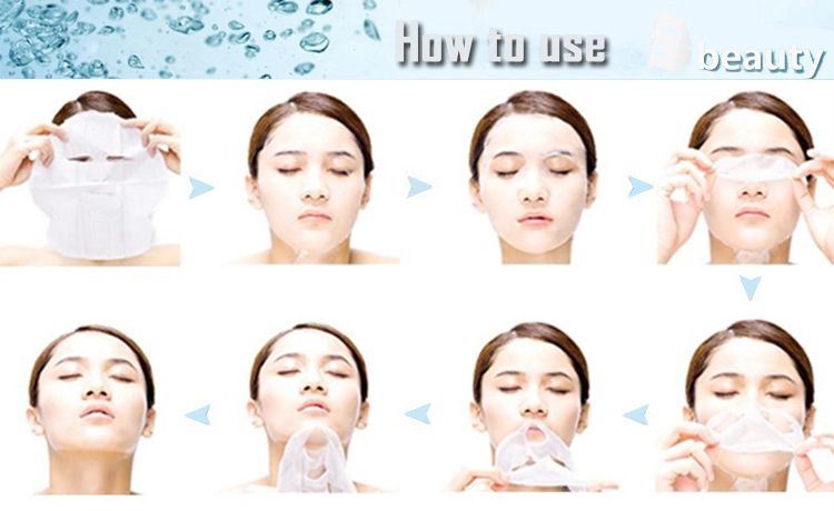 OEM Private Label 24K Gold Facial Mask with Nicotinamide and Brightening Anti-Aging Sheet Mask