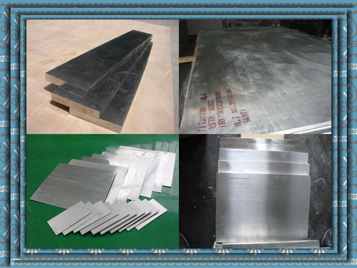 Gr1 Gr2 Gr5 Titanium Sheet in Titanium Alloy Stock