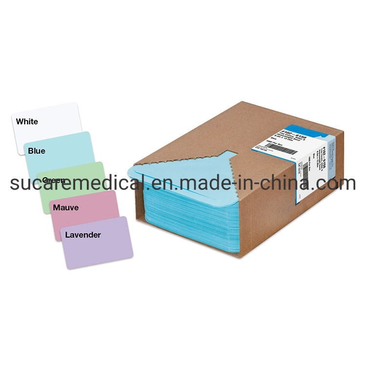 White Color Heavier Smooth Dental Tray Paper Cover 21.5X31cm