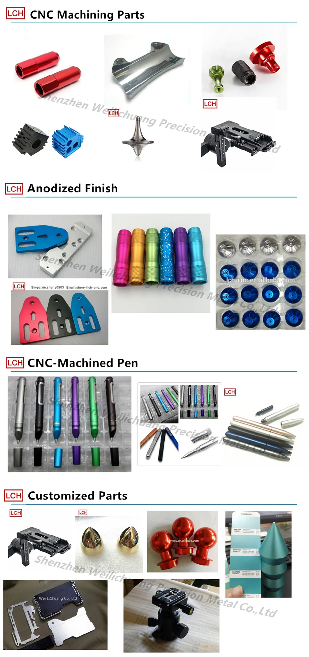 OEM Prototype Fabrication Titanium Pen CNC Milling Parts CNC Precision 5 Axis Turning