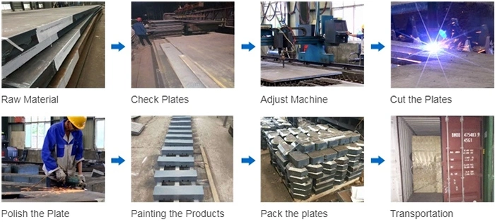 Sheet Metal Fabrication 300mm Heavy Steel Sheet Laser Cut