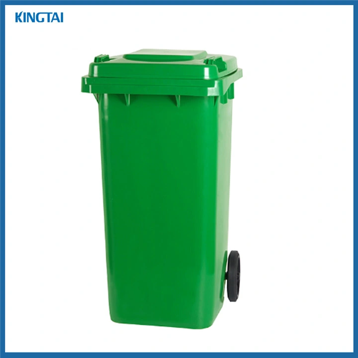 China Factory HDPE Outdoor Waste Bin, Trash Bin, Garbage Container, Garbage Bin, Plastic Dustbin with Wheels