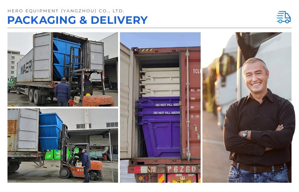 8m Outdoor Standard Large Heavy Duty Waste Skip Bins