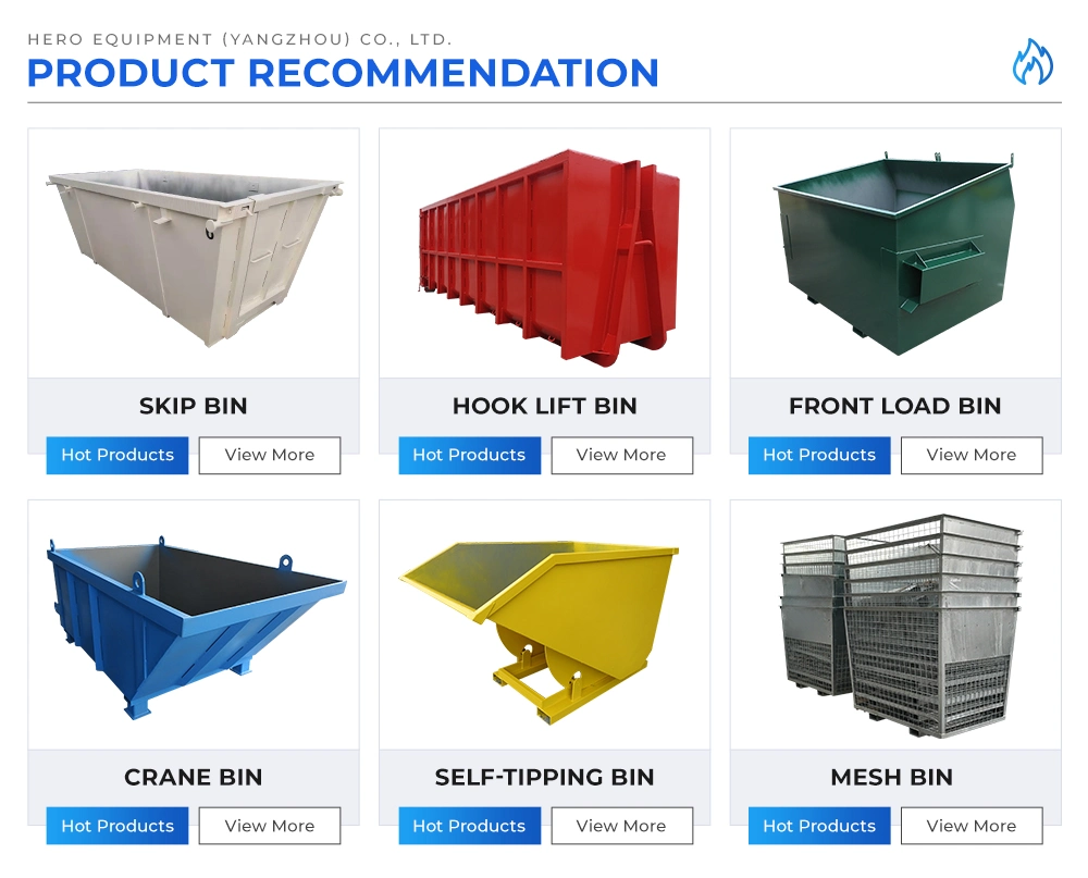 8 Cubic Meters Garbage Bins Recycling Bins Skip Containers Skip Bins