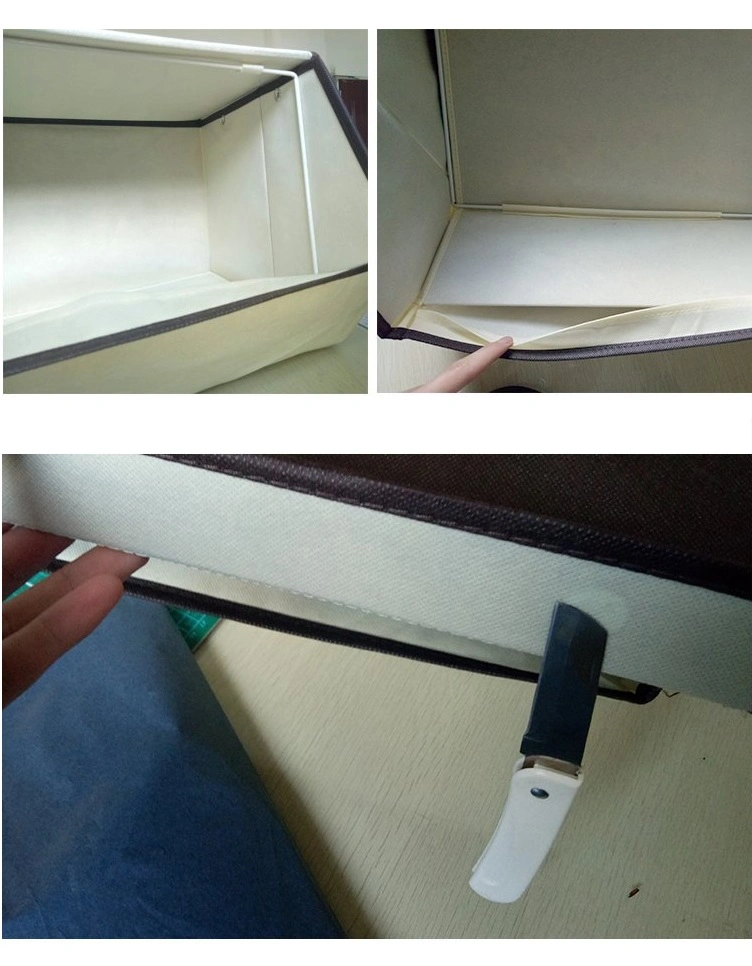 Customizable Non Woven Fabric Folding Collapsible Storage Box for Children
