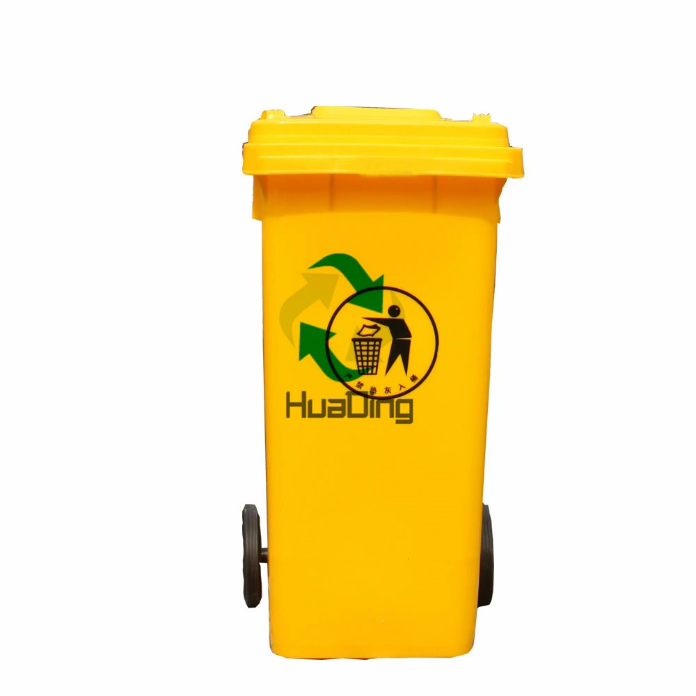 Euro Price 120L Restaurant Kitchen Plastic Garbage Bin with Lids