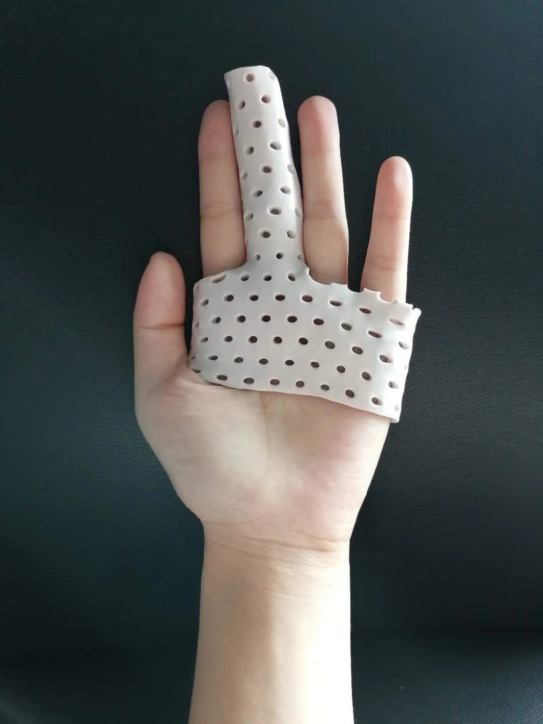 Thermoplastic Orthopedic Fracture Trigger Finger Splint Broken Middle Finger Sterilizer Splint