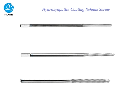 Orthopedic Osteotite Hydroxyapatite Ha Bone Screw Ha Coating