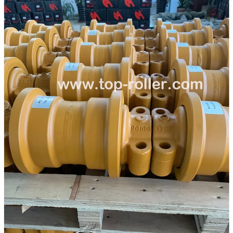 Track Rollers Supplier Excavator Sk55-C, Sk60 Parts Bottom Roller for Kobelco