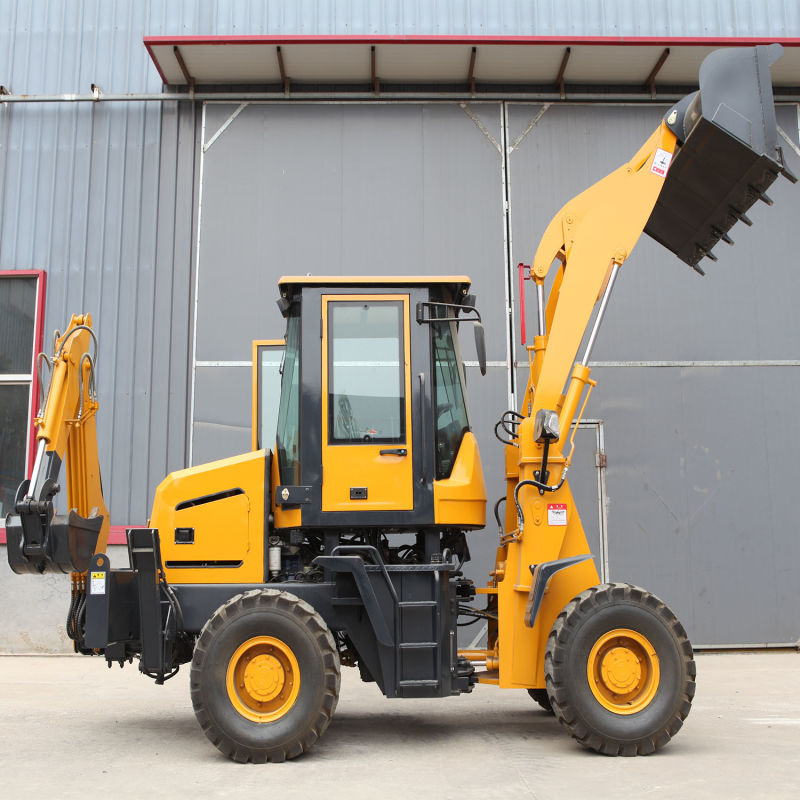 Mining Front Wheel Loaders Backhoe 800 Kg From China