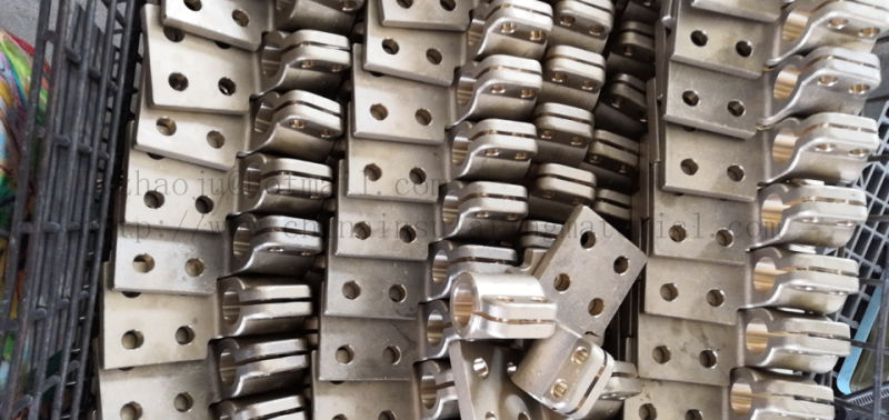 Electrical Transformer Porcelain Bushing 20NF 250 Transformer Bushing Copper Parts