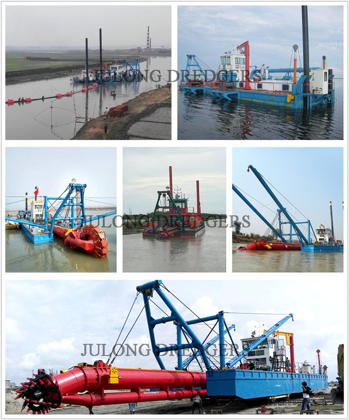 Low Cost Sand Dredger Provided with Assembly Commissioning Training