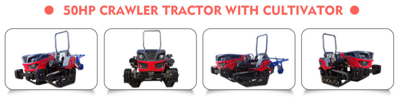 Excellent Production Hydraulic Crawler Tractor Agricultural Remote Control Crawler Tractor