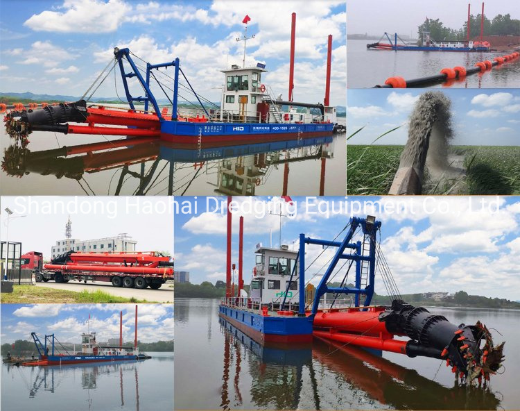 HID Dredger Cutter Suction Dredger Sand Dredger Mini Dredger Dredging Equipment Mud Dredger