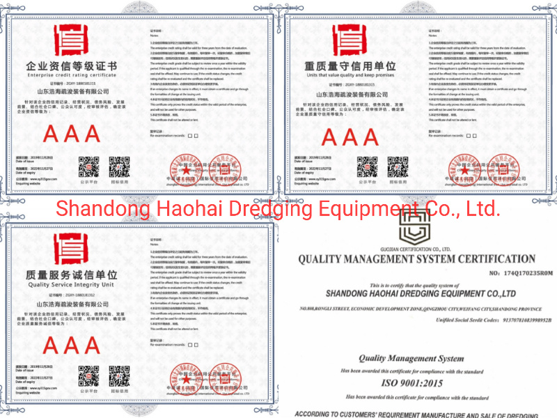 International 20 Inch Sand Dredger Cutter Suction Dredger Dredge Vessel/ Boat/Mining Equipment