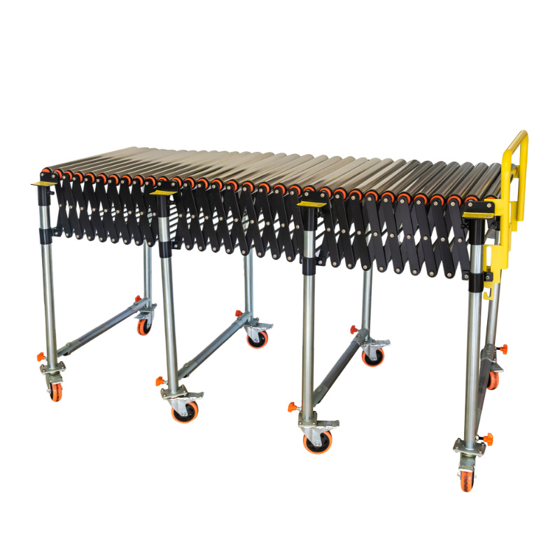 Heavy Duty Solid Durable Telescopic Gravity Roller Conveyor