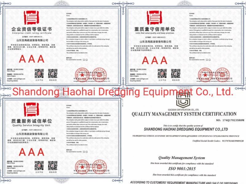 5500m3/H Waterflow Dredger 26 Inch Dredger HID Dredger Cutter Suction River Sand Dredger
