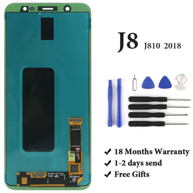New Model Good Price LCD Screen for Samsung J8 2018 Mobile Phone Accessories