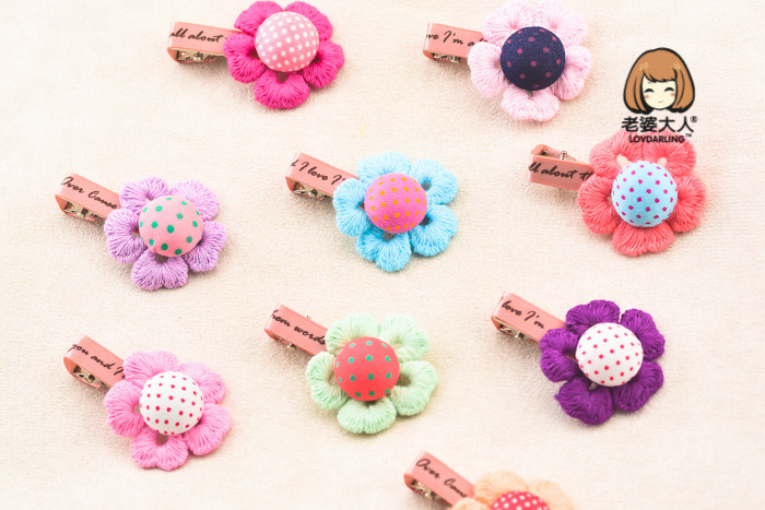 New Fashion Children Hair Accessories Lovely Girl Headbands Hair Accessories Set