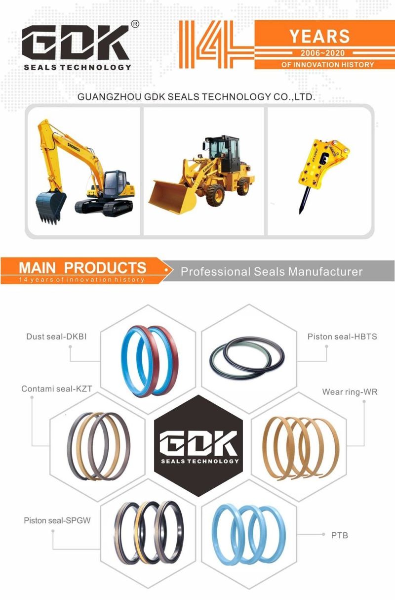 High Quality Wear Ring Wr Seal for Excavator