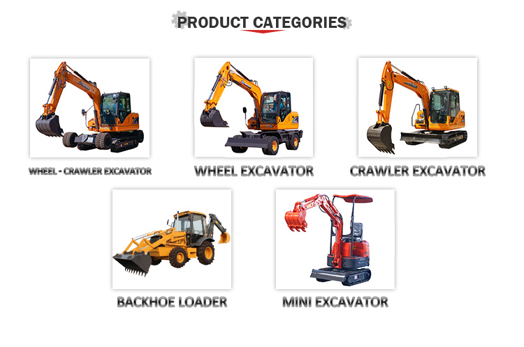 Small Crawler Excavator Track Motor Crawler Excavator for Sale