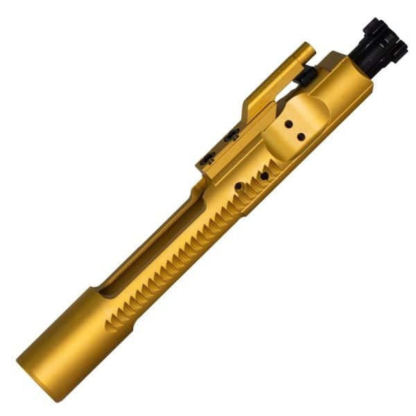 High Quality Gold Titanium-Nitride Finish Nitride 5.56 8620 Steel Bolt Group