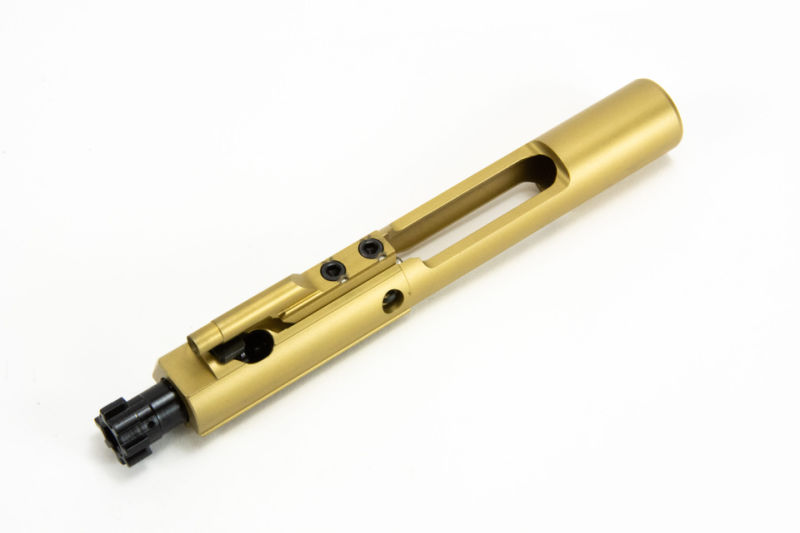 High Quality Gold Titanium-Nitride Finish Nitride 5.56 8620 Steel Bolt Group