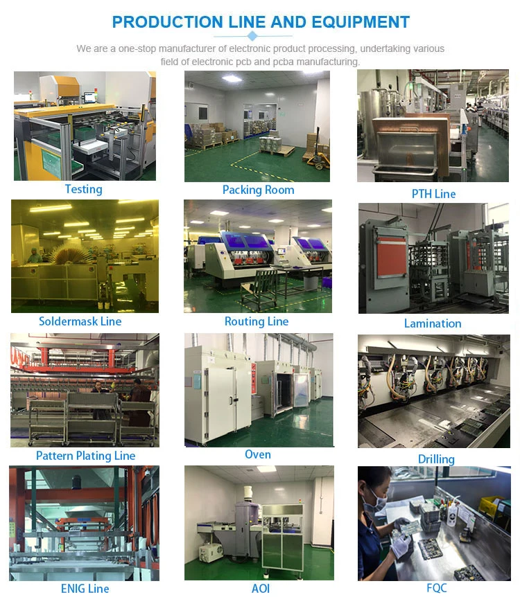 Professional Customized 94V0 Electronic Printed Circuit Board Multilayer PCB Board Manufacturer