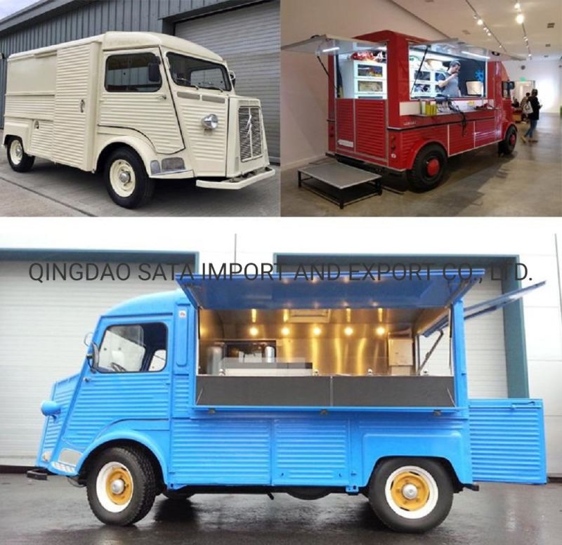 High Quality Concession Catering Citroen Food Car